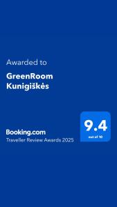 GreenRoom Kunigiškės