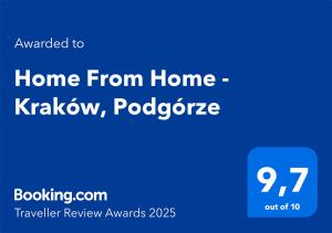 Home From Home - Kraków, Podgórze