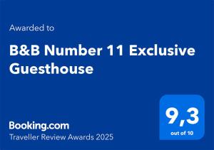 Double Room - Attic room in B&B Number 11 Exclusive Guesthouse