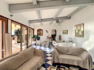 Villas Sur les hauteurs de Theoule villa avec une magnifique vue mer : photos des chambres