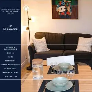 Le Béranger T2 centre wifi balcon - Fondettes