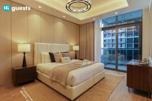 HiGuests - Stylish 1BR Retreat with Modern Interiors in Dubai