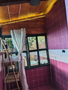 Cabaña de madera privada y romántica