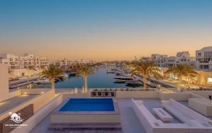 Relaxing 3BR Fanadir Marina Home l El Gouna Red Sea l Lagoon Views