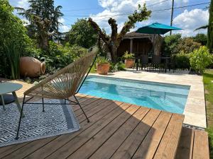 Maisons de vacances chez Marie, petit cocon avec piscine : photos des chambres