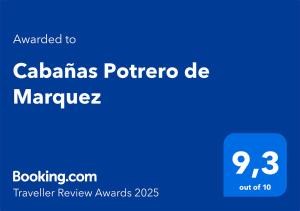 Cabañas Potrero de Marquez Paraiso Adult only