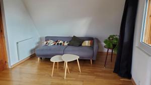 Appartements Spacieux T2 avec terrasse et vue : Appartement 1 Chambre