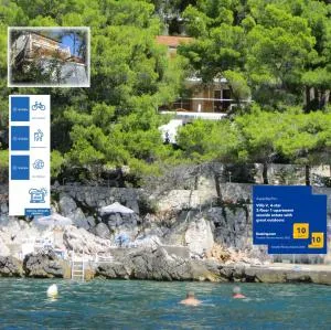 Villa V, 4-star 2-floor 1-apartment seaside property with great outdoors - 斯莫科维察
