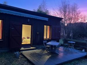 Maisons de vacances Cabane Limousine au bord d-un etang : photos des chambres