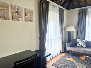2 Bedroom plus Study Villa over Water, Open Sea, Thatched Roof - Golden Palm Tree, Malaysia