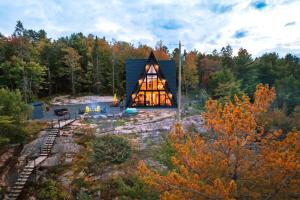 AAT - Timber A-Frame Cabin on French River