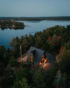 AAT - Timber A-Frame Cabin on French River