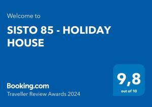 SISTO 85 - Holiday