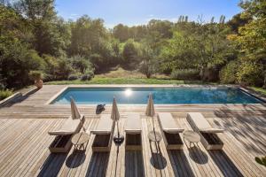 Maisons de vacances Charming country house swimming pool 17 min from Bordeaux : photos des chambres