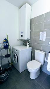 Haut de villa 2P, jardin, clim, prise VL Electrique