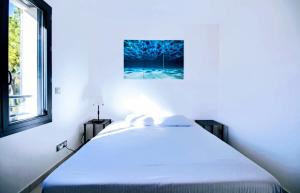 Haut de villa 2P, jardin, clim, prise VL Electrique