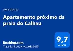 Apartamento amplo perto da Praia da Litorânea - Carmona Temporadas