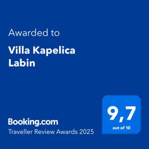Villa Kapelica Labin