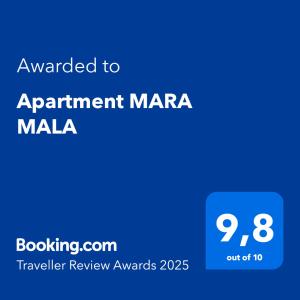 Apartment MARA MALA
