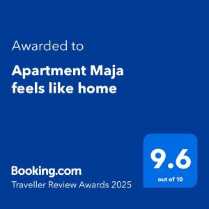 Apartment Maja feels like home