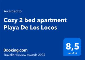 Cozy 2 bed apartment Playa De Los Locos