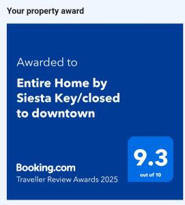 Entire Home by Siesta Keyclosed to downtown