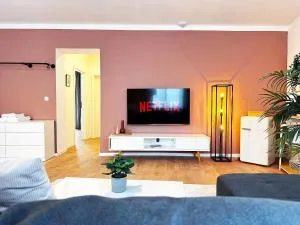 70qm Apartment in Viersen mit 3 Betten zentral gelegen mit hohen Decken - BEUYS Apartments - Viersen - Viersen