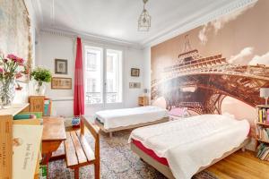 Family Apartment - MON AMOUR - Closeyou need- Cosy Modern & Comfort - FREE PARIS Travel GUIDE