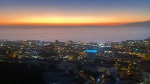 beautiful sunset view