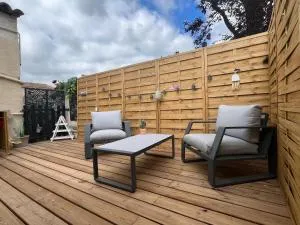 Appartement cosy avec chambre - Couteron-et-Fontrousse