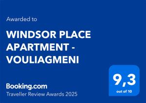 WINDSOR PLACE - THREE BEDROOM APARTMENT - checkin with code