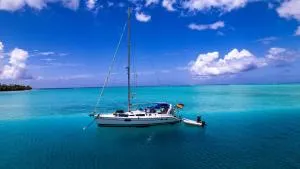 Voilier au Paradis - Tevaitoa