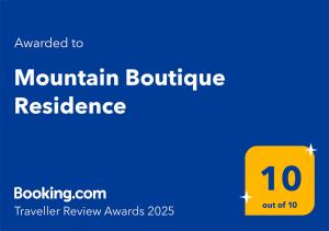 Mountain Boutique Residence