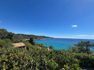 Appartements T3 Vignes & Terrasse 25 m2 au calme - Vue verdoyante - A 7 min de la plage - Parking Gratuit - La Croix-Valmer : photos des chambres