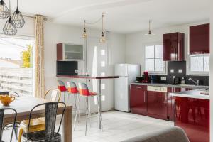 Maison entre plage et marais