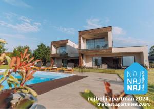 Iris Croatica K - superior apartment with shared pool, awarded BEST APARTMENT IN CROATIA 2024