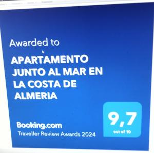 APARTAMENTO JUNTO AL MAR EN LA COSTA DE ALMERIA