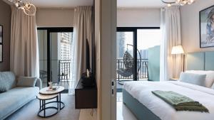 Keyrock - Zada Tower, Business Bay Lake-View Apartment