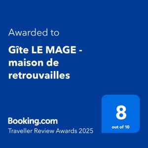 Maisons de vacances Gite LE MAGE - maison de retrouvailles : photos des chambres