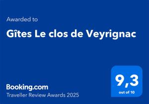Maisons de vacances Gites Le clos de Veyrignac : photos des chambres