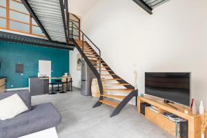 Loft chaleureux