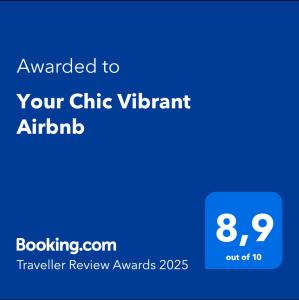Your Chic Vibrant Airbnb