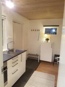 Lantlig lägenhet nära Uppsala