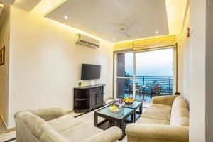 Alaya Stays Skyline Brook 2 BHK Apt with Lift & Scenic Views - Baddi