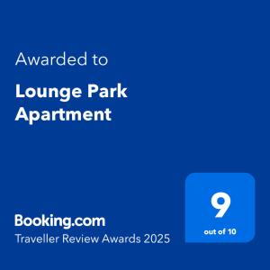 Lounge Park Apartment