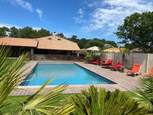 Villas Villa Valhalla - 400m from beach, sauna and big heated pool : photos des chambres