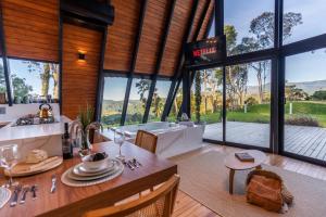 Cabanas com banheira na Serra Catarinense