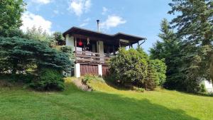 Cozy wooden cottage right next to the forest