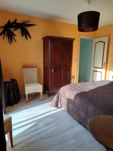 B&B / Chambres d'hotes Chez Herveline Le Fer - Chambres et table d'hotes : Chambre Double - Vue sur Jardin