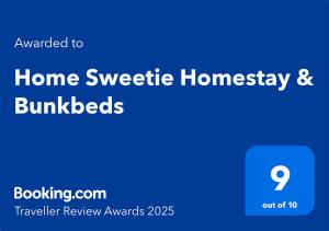 Home Sweetie Homestay & Bunkbeds